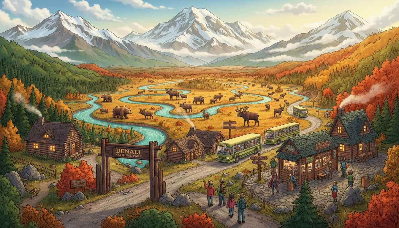 best place to stay when visiting denali national park