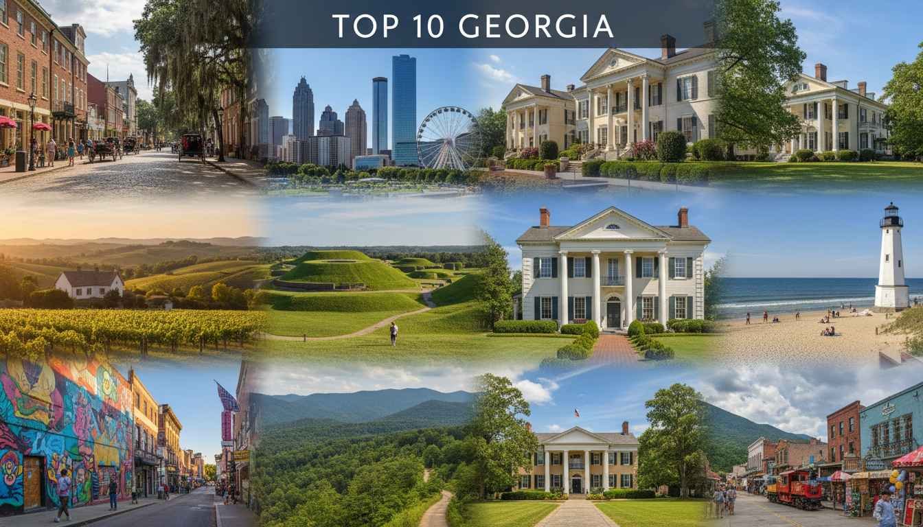 top ten places to visit in georgia