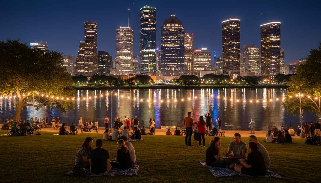 best places to visit in houston at night