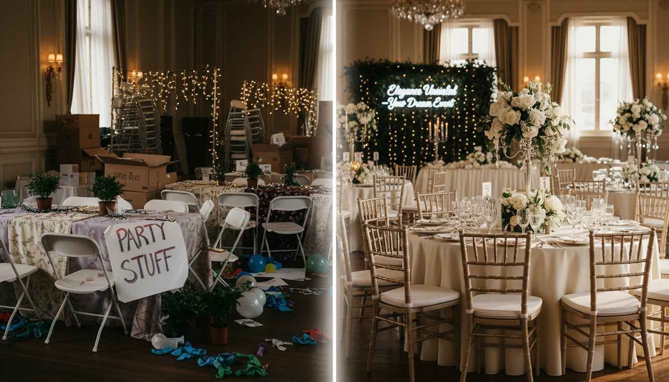 full service event planning package